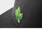 Preview: "Monaco F" - schwarz (Snapback)